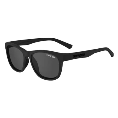 Image of Tifosi Swank Single Lens Sunglasses, Blackout, M L
