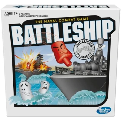 Image of Battleship With Planes Strategy Board Game For Ages 7 and Up (Amazon Exclusive)