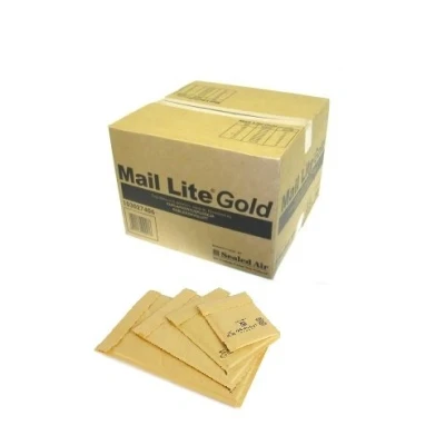 Image of Mail Lite F3 F/3 Easy Seal Padded Envelope Gold (Pack of 50)