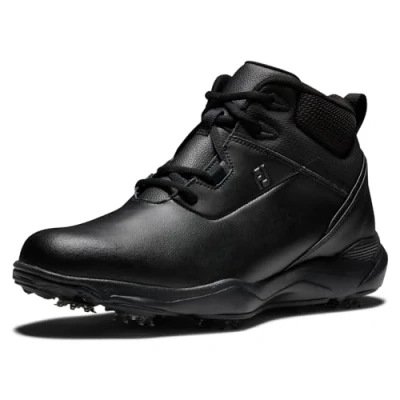 Image of FootJoy Men&#039;s Fj Boot Golf Shoe, Black, 8 UK