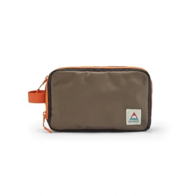 Image of Passenger Recycled Travel Wash Bag (True Black/Khaki)