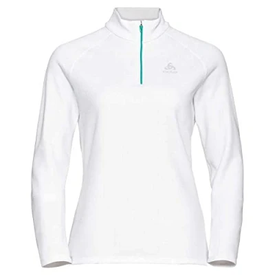 Image of Odlo Women Long sleeved shirt with zipper BESSO, white, XL