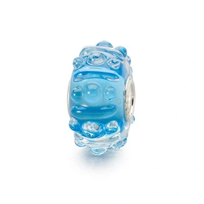 Image of Trollbeads Glass Bead Breeze of Turquoise