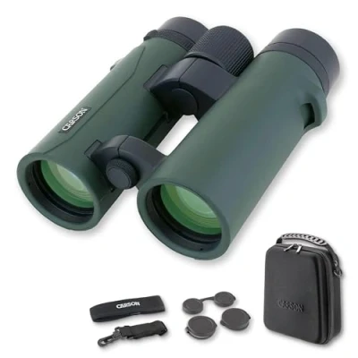 Image of Carson RD 034 10x34mm Series Compact Open Bridge Waterproof High Definition Binoculars