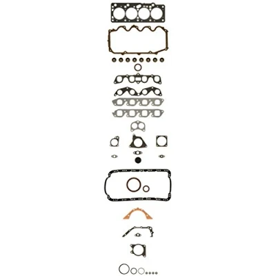Image of 5012548, 5016205, 5016207, 86SX6008BA, 86SX6008CA Full Gasket Set, engine AJUSA 50052900 with cylinder head gasket, valve stem seals FIBERMAX