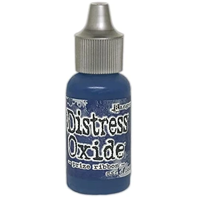 Image of Ranger Tim Holtz Distress Oxide Reinker, Prize Ribbon Blue, 0.5 oz