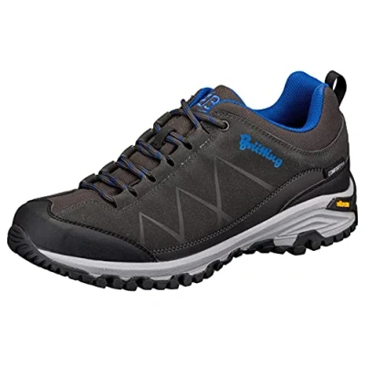 Image of Brütting Unisex Kansas Cross Country Running Shoe, Anthracite Blue, 6 UK