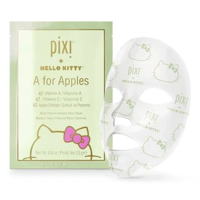 Image of Pixi + Hello Kitty A for Apples Sheet Mask 3 Masks Per Box