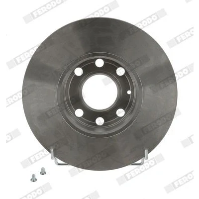 Image of DDF1040, DDF10401 Brake disc FERODO PREMIER DDF1040 256mm 11mm 4 100mm solid Oiled OPEL: Astra G CC