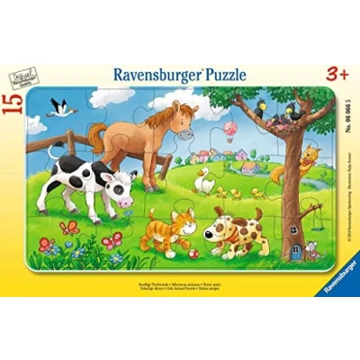 Image of Ravensburger 06066 5 &quot;Cuddly Animal Friends Puzzle