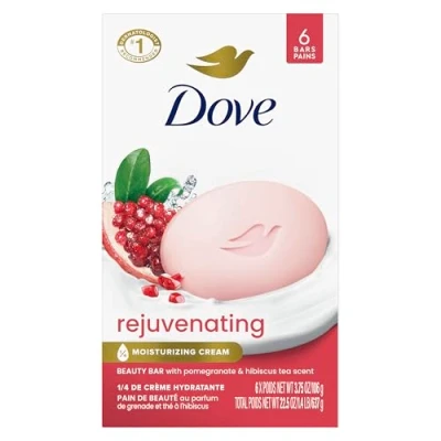 Image of Dove go fresh Beauty Bar, Revive 4 oz, 6 Bar by