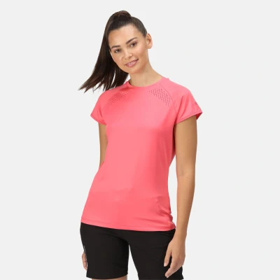 Image of Regatta Luaza T Shirt, Tropical Pink, 38