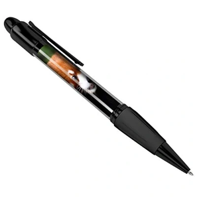 Image of DV DESIGN Endangered Red Panda Bear Black Ballpoint Pen Animal Wild Mum #14159