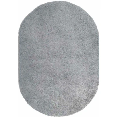 Image of vidaXL Shaggy Rug High Pile NAVARRA Light Grey 300x200 cm Polyester