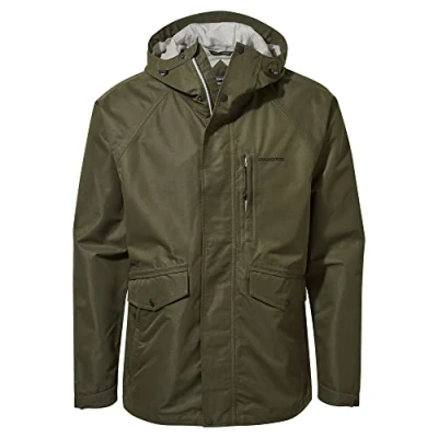 Image of Craghoppers Mens Cove Jacket (S, Woodland Green)