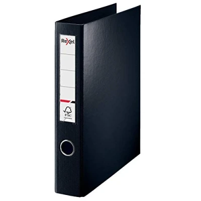 Image of Rexel A4 Ring Binder, Black, 40 mm 4D Diameter, Choices, 2115553