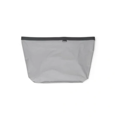 Image of Brabantia Bo Laundry Bin Bag 60L Replacement for Large Compartment Easy Sorting Portable &amp; Hygienic Cotton with Velcro Closing Grey