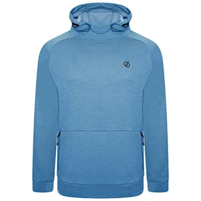 Image of Dare 2b Out CallingFleece knitted, stretch polyester fabric overhead fleece. Featuring a funnel neck design and two zipped pockets. Suitable for walking hiking.