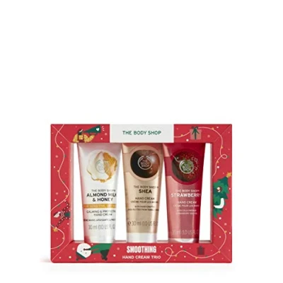 Image of The Body Shop Soothing Trio Includes Fruity and Nutty Hand Creams, 3.04 Fl Oz