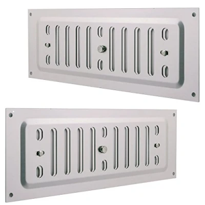 Image of 2X Adjustable Sliding 9&quot; x 3&quot; Aluminium Vents
