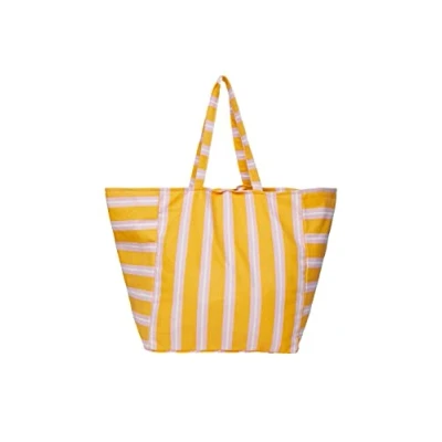 Image of PIECES Women&#039;s Pclala Large Tote Bag Bc, Banana, Keine Angabe