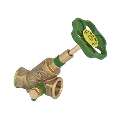 Image of KFR DN 15 Angle Valve 1/2 Inch with Drain for Drinking Water / DVGW Approved