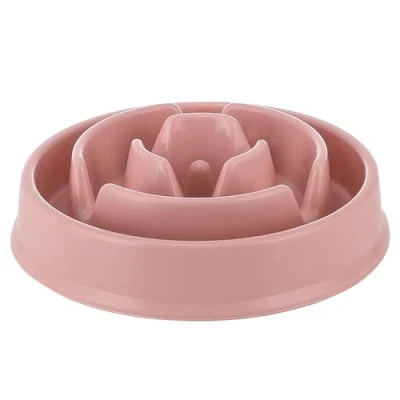 Image of Slow Feeder Dog Bowl, Healthy Eating Bowls Pet Feeding Bowl to Down Eating, Cat Food Interactive Fun Feeders