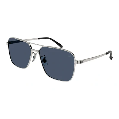 Image of Dunhill Sunglasses, Size: One Size, Gunmetal/blue