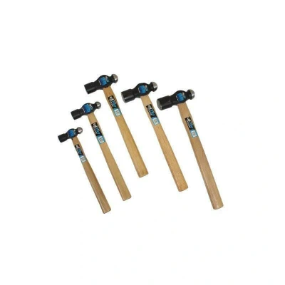 Image of US PRO Tools 5pc Ball Pein Hammers Set 8 16 24 32 40oz Beech Wood Handles 4532