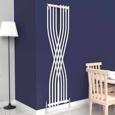 Image of Lux Heat White Xtreme Vertical/Panel Designer Radiator 1775mm (H) x 450mm (W)