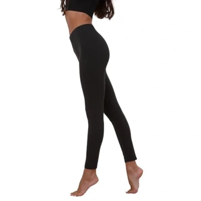Image of Silky Ladies 1 Pair Plain Everyday Leggings Large Black