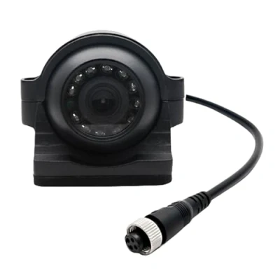 Image of 120 Wide Angle HD Backup Camera Car Reversing Camera, MASO 4 Pin 12LED Night Vision Side View CCD for RV Truck Trailer Bus Camper Motorhome