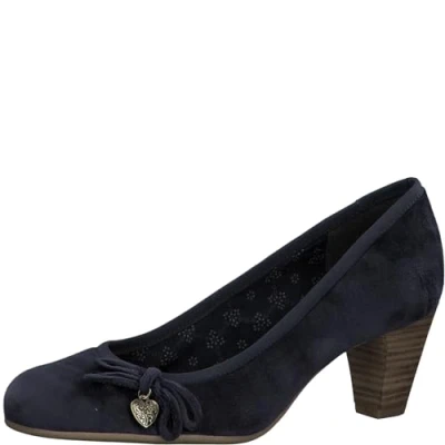 Image of s.Oliver Women&#039;s 5 22470 42 Pump, Navy, 6.5 UK