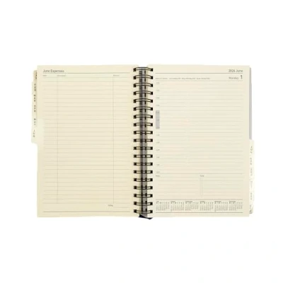 Image of Collins Elite Executive 2026 12 Month Calendar Year Planner, Day To Page with Appointments Diary Refill (1100R 26)