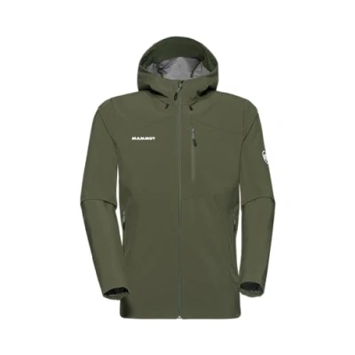 Image of Mammut Outdoor SO Hooded Jacket Men dark marsh L