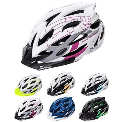 Image of meteor Cycle Helmet MTB Bike Bicycle Skateboard Scooter Hoverboard for Riding Safety Lightweight Adjustable Breathable Men Women Kids Childs With Detachable Visor GRUVER