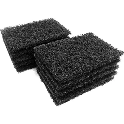 Image of The Chemical Hut 10 Pack Of Griddle Cleaner Scourer Pads For Heavy Duty Cleaning on Barbecues/BBQ, Ovens, Grills (X10)
