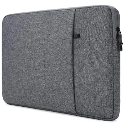 Image of NIDOO 12&quot; 13&quot; Laptop Sleeve Case Compatible with MacBook Pro Air M2 M1 / 12.9&quot; iPad Surface 9 8/12.4&quot; Go 2/13.4&quot; XPS 13 Plus,Protective Notebook Bag, Dark Gray