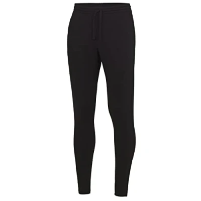 Image of AWDis Just Cool Tapered Jog Pants Male Jet Black 2XL