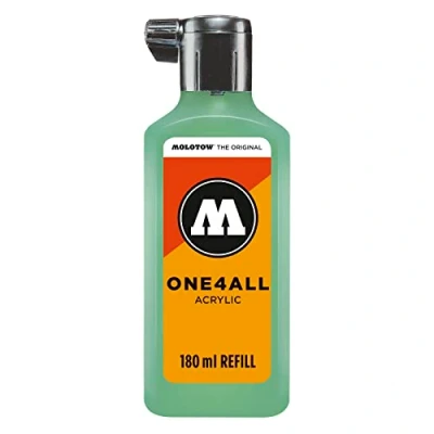 Image of Molotow ONE4ALL Refill Acrylic, Colour 234 Calypso Medium, 180 ml, Ink for Permanent Marker