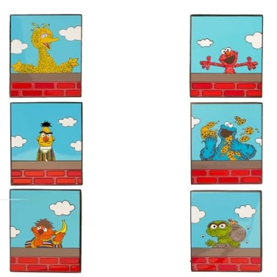 Image of Loungefly Sesame Street Blind Box Pin
