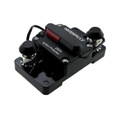 Image of 250A 12V/24V/48V Automatic over current DC circuit breaker