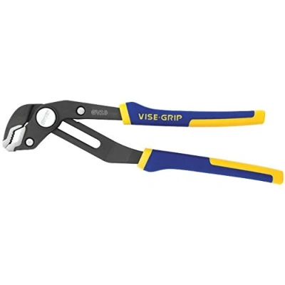 Image of Water Pump Plier, 10&quot; Groovelock, Jaw Opening Max 57mm, Overall Length 250mm, Plier Style Slip Joint