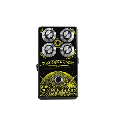Image of Laney Black Country Customs The Custard Factory Compressor Boutique Bass Effect Pedal, (BCC TCF)