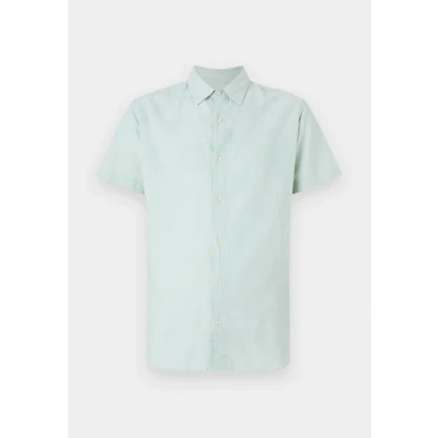 Image of Jack &amp; Jones Jjebreeze Blend Shirt Shirt, Men&#039;s, Size: Large, Iceberg green
