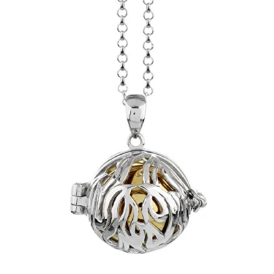 Image of Nenalina Angel Whisperers, Necklace with Pendant Ornament Design Melody Ball, Length 80 cm, 925 Sterling Silver EFS 025