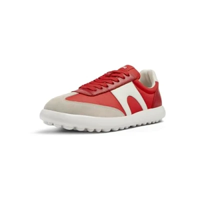 Image of Camper Men&#039;s Pelotas Xlf K100545 Sneaker, Red 049, 7 UK