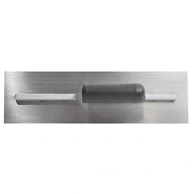 Image of MARSHALLTOWN QltFinishingTrowels, Plastic Handle, 102mm Width, 406mm Length, Carbon Steel Blade, Spot Welded Mounting, FT164P