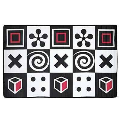 Image of Prince Lionheart Develop Mat Double Sided Padded Play High Contrast Tummy Time Small World Waterproof Wipe Clean Indoor &amp; Outdoor Durable 92cm x 152cm Farm