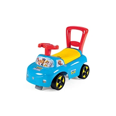 Image of Smoby Porteur auto Pat&#039;Patrouille Fonction Trotteur Butées anti bascule Coffre a jouets